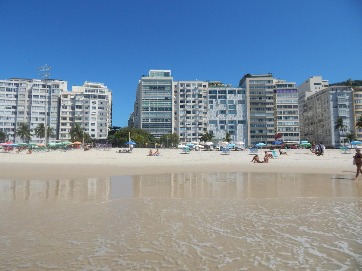 Flat Atlântica na Orla de Copacabana POSTO 6 Apartamento Rio de Janeiro Exterior foto