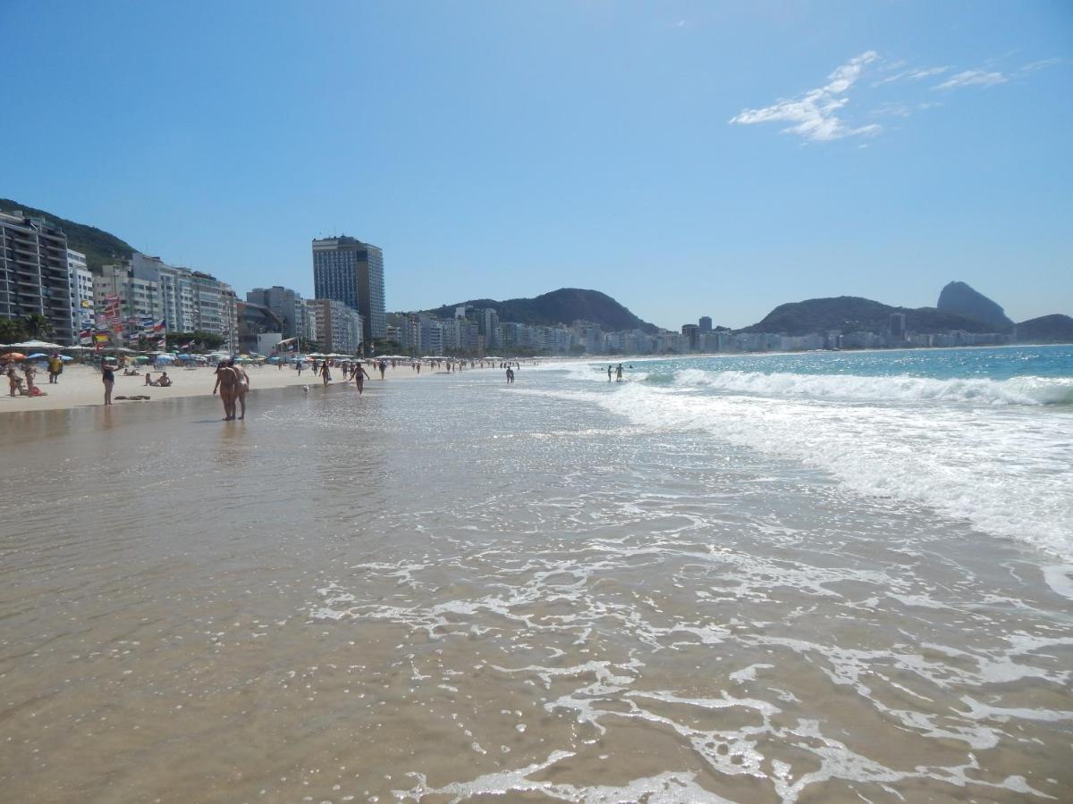 Flat Atlântica na Orla de Copacabana POSTO 6 Apartamento Rio de Janeiro Exterior foto