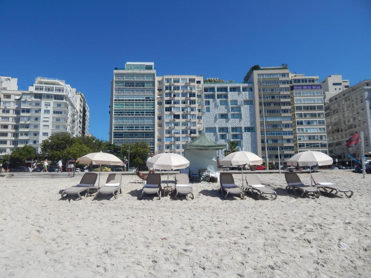 Flat Atlântica na Orla de Copacabana POSTO 6 Apartamento Rio de Janeiro Exterior foto