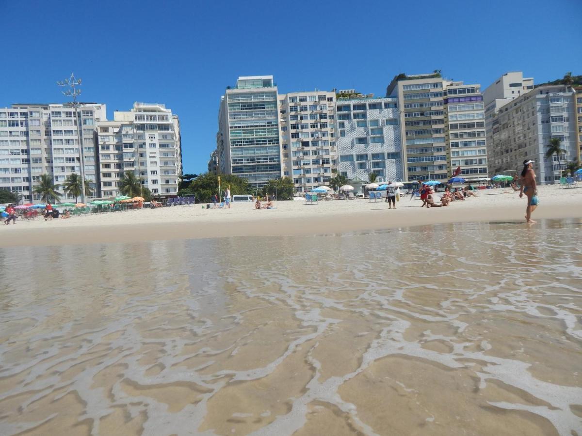 Flat Atlântica na Orla de Copacabana POSTO 6 Apartamento Rio de Janeiro Exterior foto